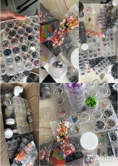 Гель лаки, стразы для маникюра