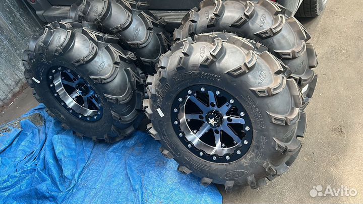 Комплект колес для квадроцикла xxl 30/14 + msa brp