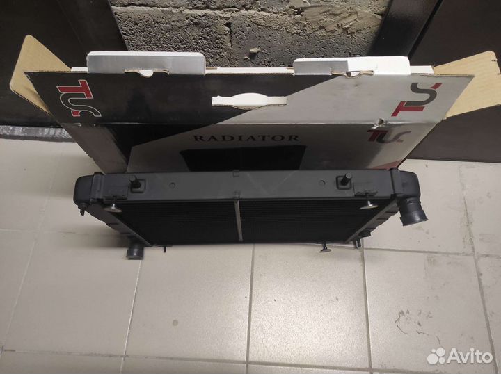 Радиатор охлаждения Газель медный 3 ряда