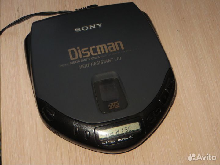 Sony Discman D 173 CD плеер (на запчасти)