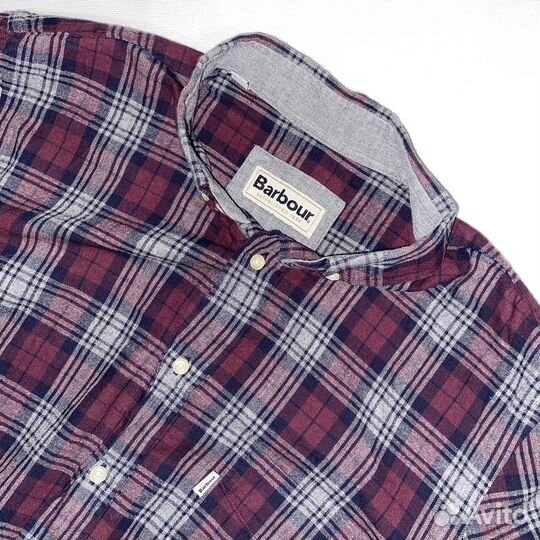 Рубашка в клетку Barbour оригинал