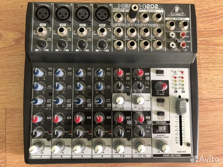Микшер behringer xenyx 1202
