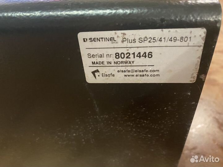 Сейф sentinel Elsafe