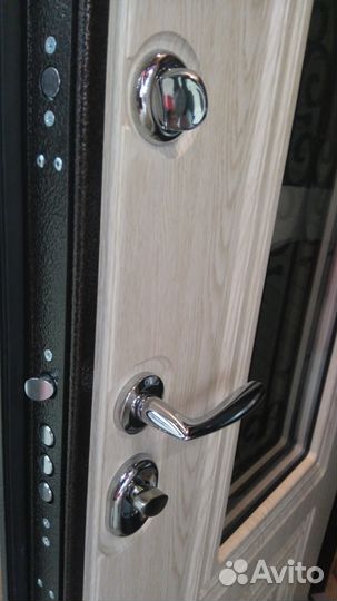 Парадная входная дверь из стали