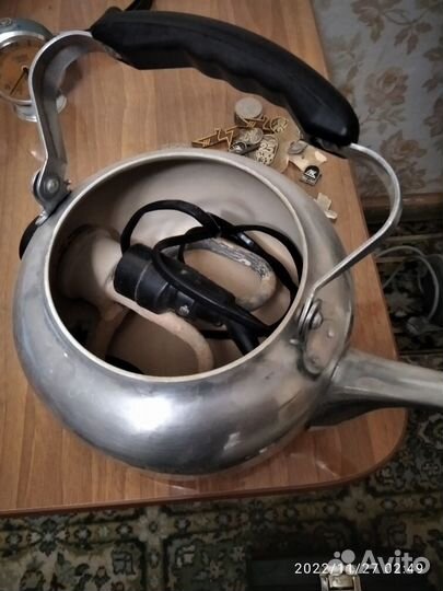 Чайник электрический бу алюминиевый