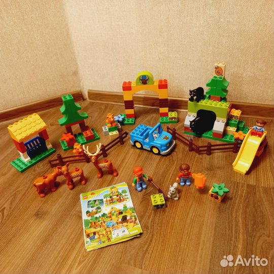 Lego duplo наборы дом больница зоопарк