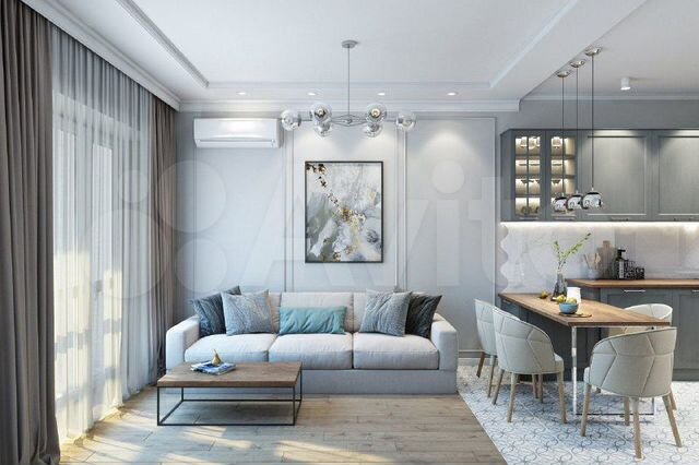 Дизайн проект квартиры 0 Квартира-студия, 28,4 м², 5/22 эт. на продажу в Новосибирске Купить квартиру Ави
