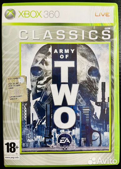 Army of Two Xbox 360