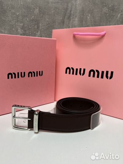 Ремень miu miu 3 цвета