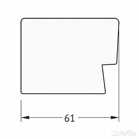 Зеркало Evoform Exclusive 101х71 BY 1199 с фацето