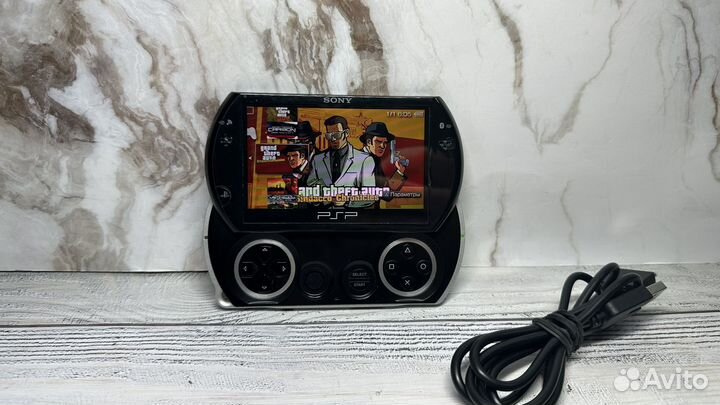 Игровая приставка psp go 16gb с играми