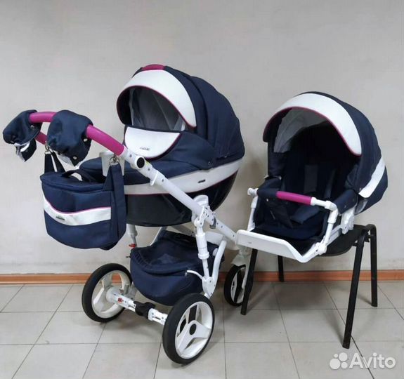 Коляска Adamix Monte Carbon 2 в 1