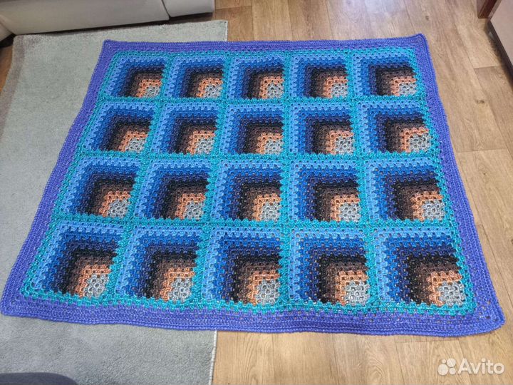 Вяжу коврики из полипропиленовых ниток под заказ