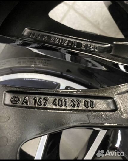 Разноширокие Колеса R22 AMG w167 арт 73727