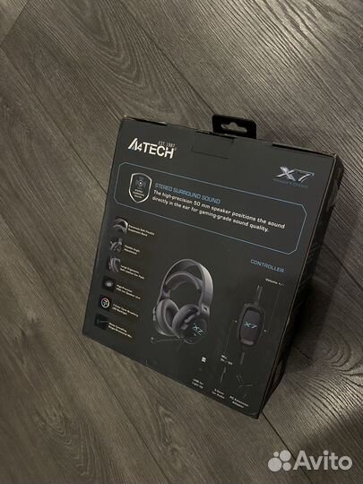 Игровые наушники A4tech