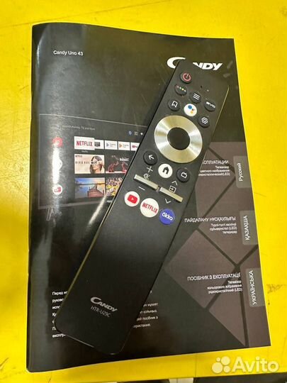Телевизор candy uno 43 4k UHD (екб2)