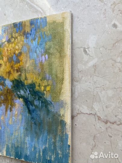 Картина маслом на холсте цветы