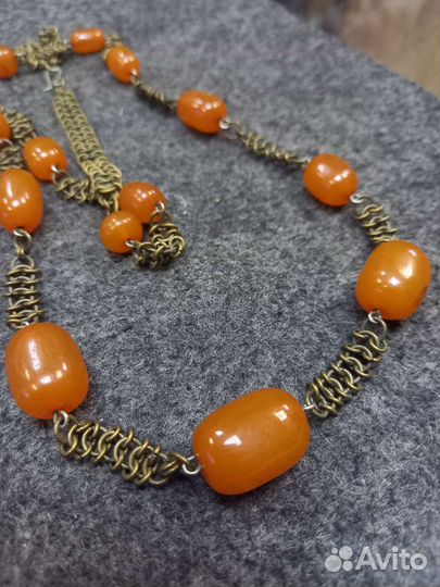 Янтарные бусы СССР Прибалтика