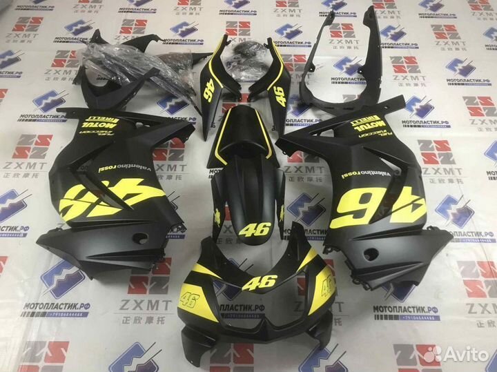 Kawasaki ninja 250R 2008-2012 мотопластик, обвес