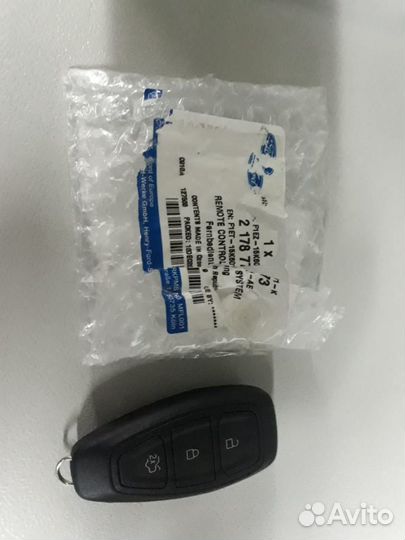 Ключ зажигания Ford