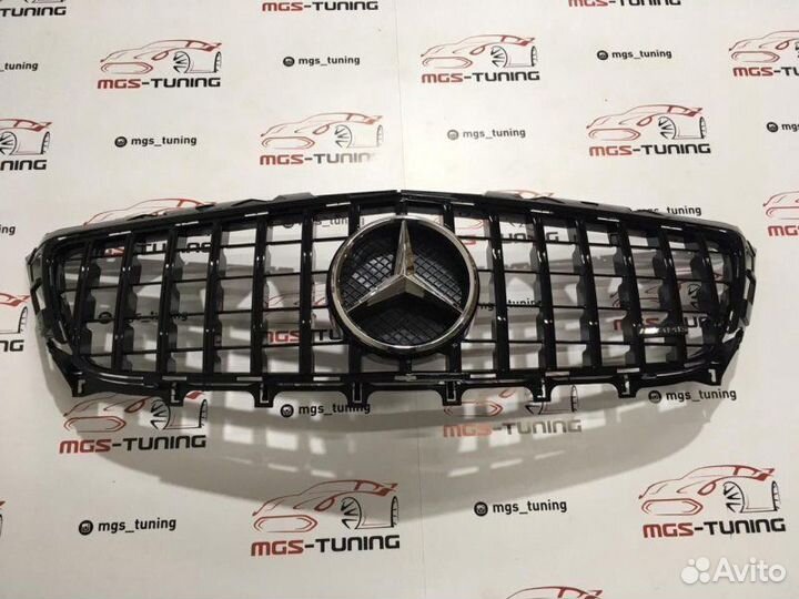 Решетка Mercedes CLS-Class Black W218 10-14г