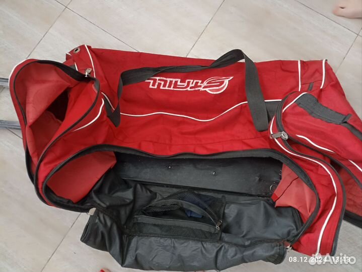 Хоккейный баул на колесах детский