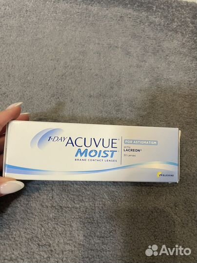 Линзы однодневные acuvue for astigmatism