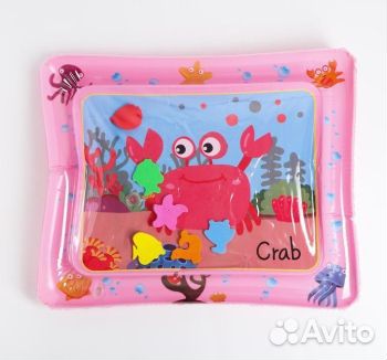 Акваковрик развивающий для малышей 80Х50 см