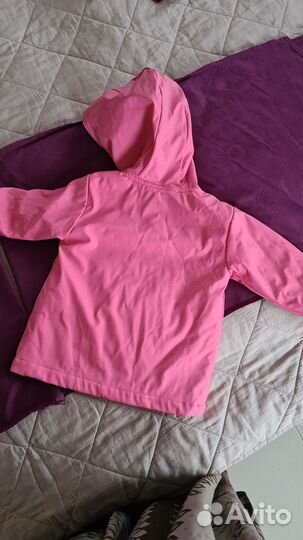 Куртка дождевик на флисе