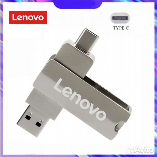 Новая Флешка Usb + type c