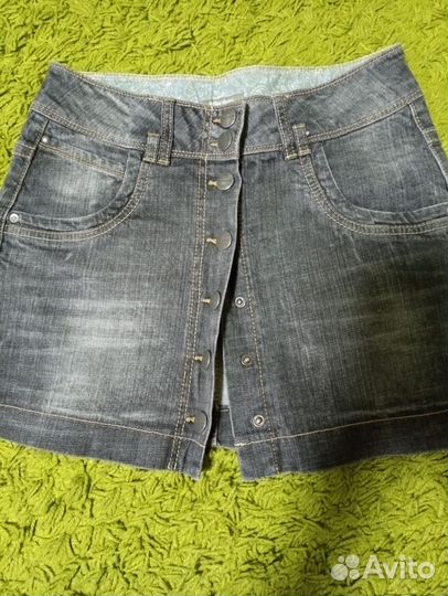 Юбка джинсовая