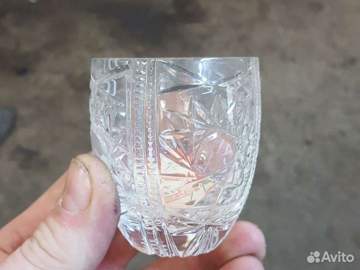 Хрустальные стаканы СССР