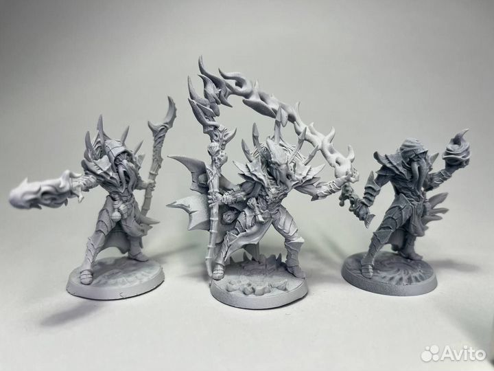 Миниатюры Свежеватели разума для D&D