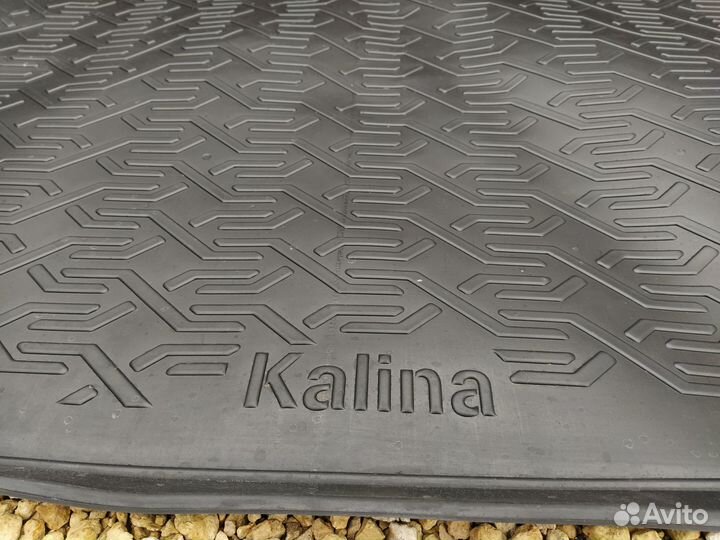 Коврик в багажник резиновый Лада Гранта, Калина 2