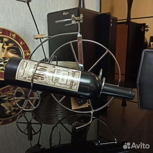 Держатель для винных бутылок, велосипед