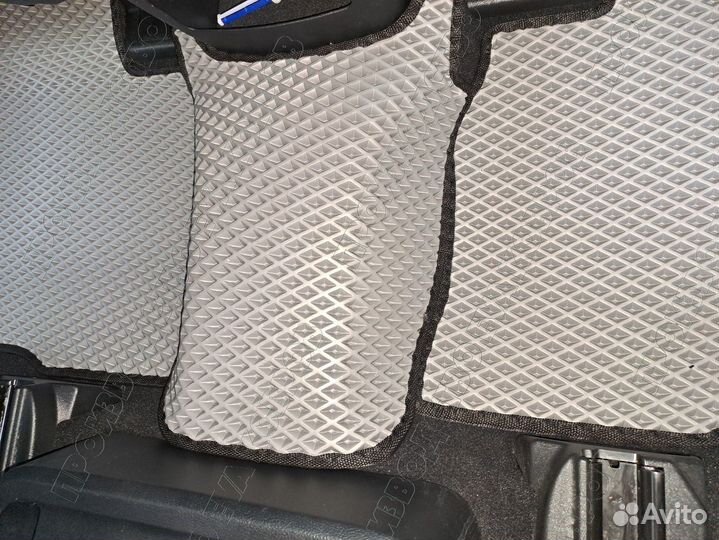 Eva коврики Ford Explorer VI 7мест 2019 - н.в