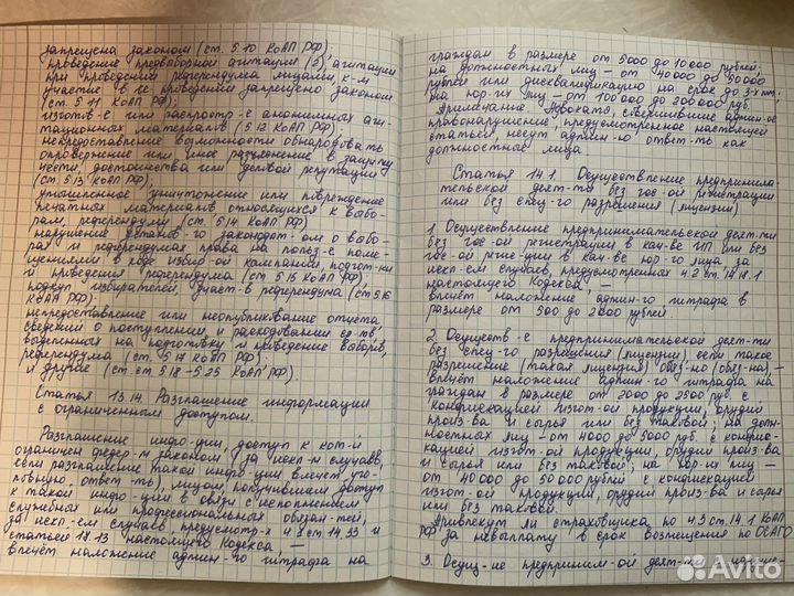 Перепишу лекции,конспекты,тексты