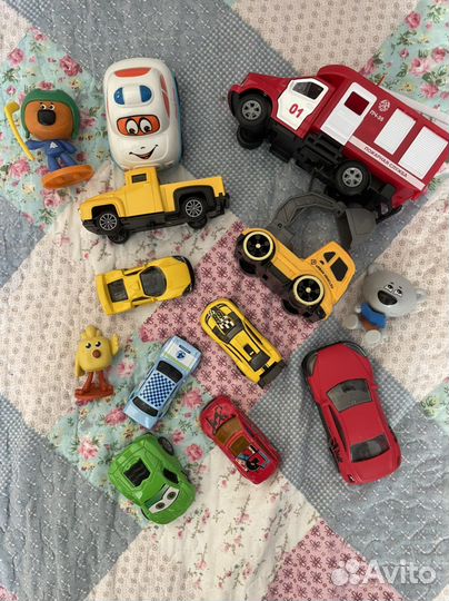 Детские машинки пакетом