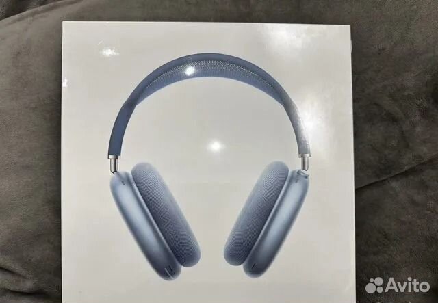 Airpods max blue. Новый. Рассрочка