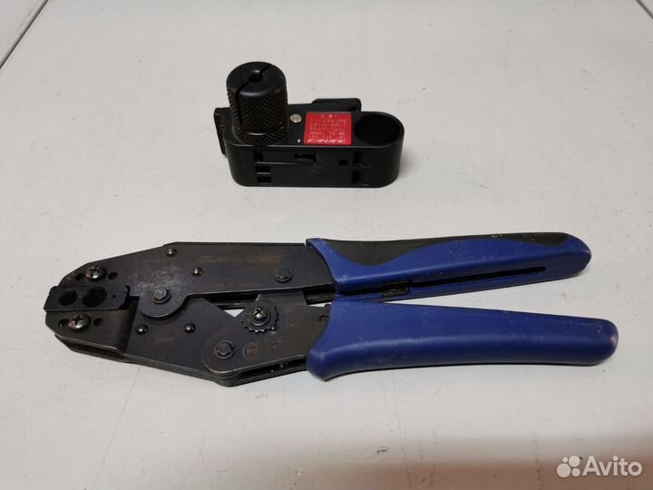 Обжимные клещи Canare TC-1 + обжимные губки + доп