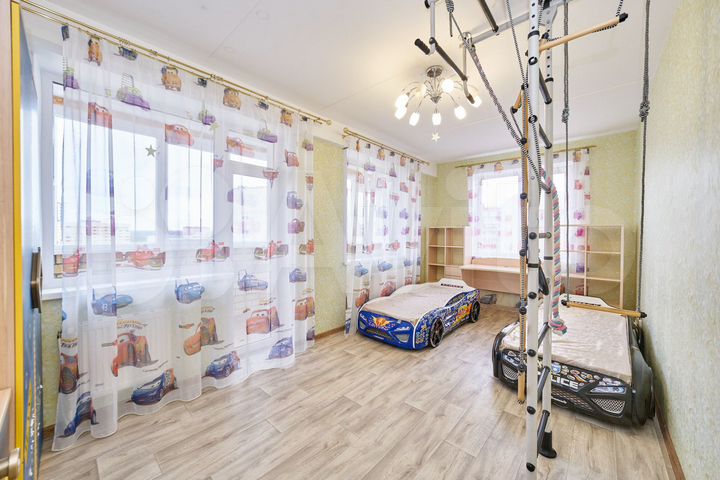 4-к. квартира, 91,7 м², 13/16 эт.