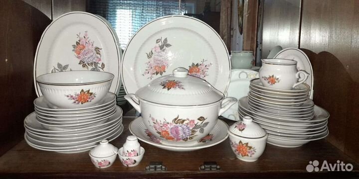 Столовый сервиз СССР дулево