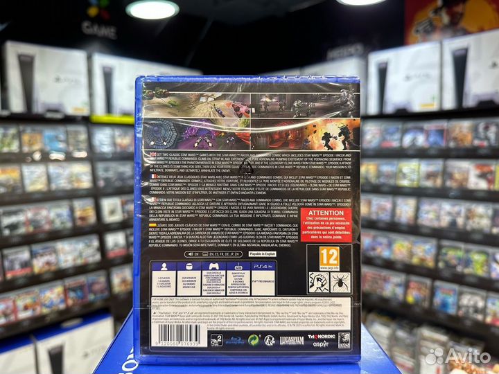 Игры для PS4: Star Wars Racer and Commando Combo