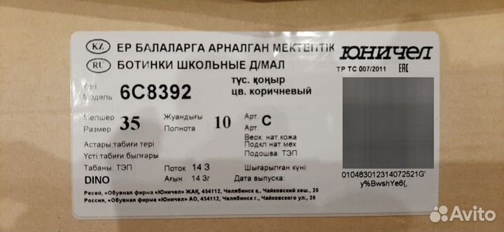 Ботинки зимние для мальчика