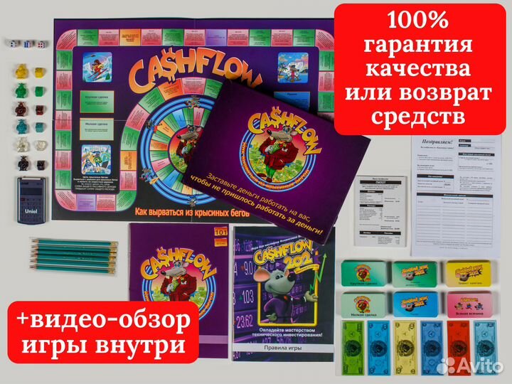 Денежный Поток / Cashflow / Cash flow Р. Кийосаки