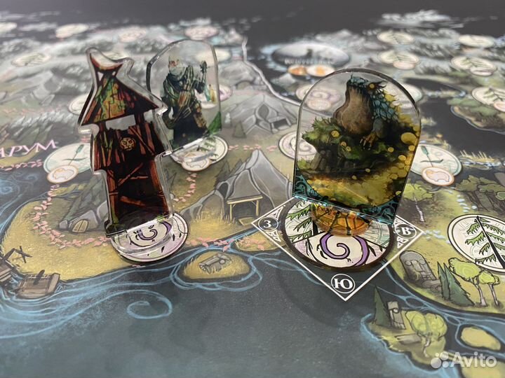 Акриловые стенды для настольной игры Зверь (Beast)