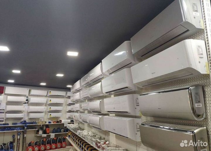 Сплит система с установкой