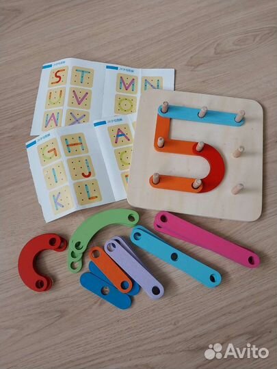 Деревянные развивашки для малыша