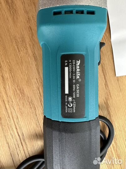 Болгарка makita 125 ушм новая