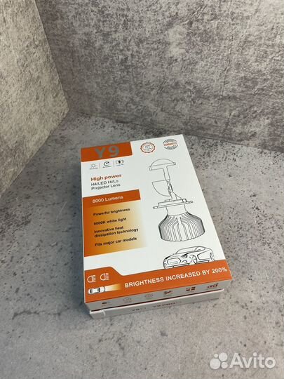 Лампа светодиодная Y9 h4